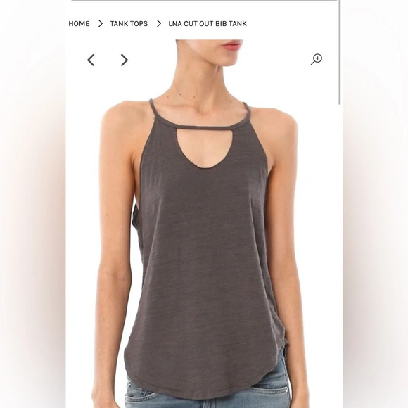 LNA Cut Out Bib Tank - Picture 1 of 3